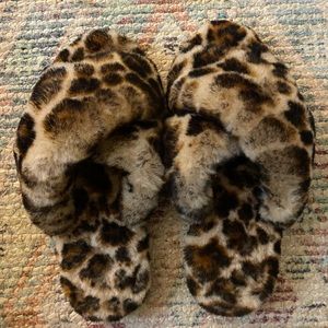 Print slippers
